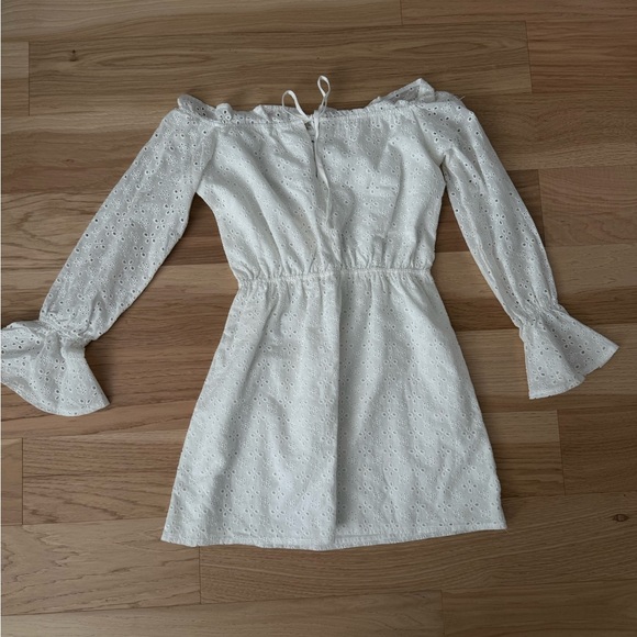 Revolve Superdown Valeria Flare Dress in White Size Small - Picture 4 of 10